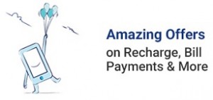 Recharges & Bill Payments upto 100% Cashback – PayTm