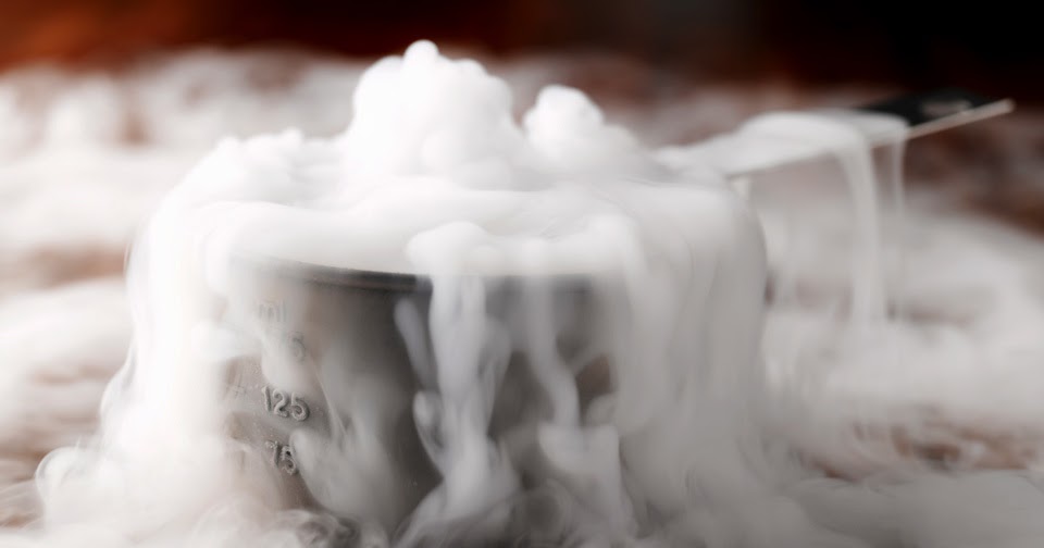chemquizzes What Happens When You Put Dry Ice in Water?
