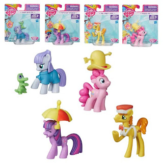 MLP Friendship is Magic Collection Maud Pie, Pinkie Pie, Mr Carrot Cake and Twilight Sparkle Single Story Packs