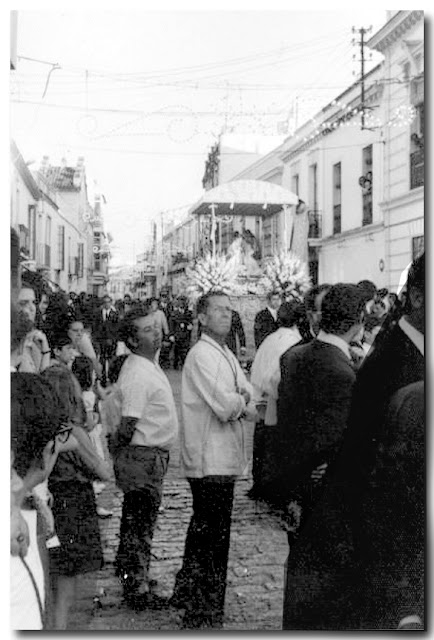 La Virgen de Valme, hacia el Arenal para su Coronación, 23 de junio de 1973