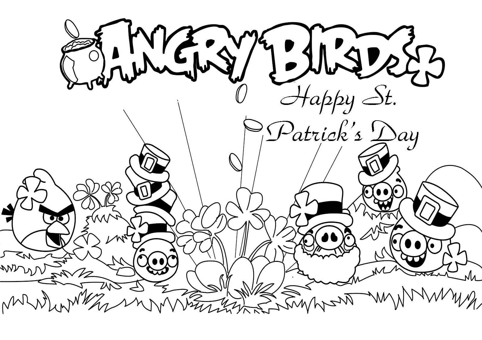 fados austin st patricks day coloring pages - photo #25