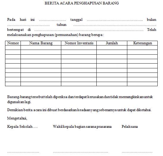 Contoh berita a car a kegiatan