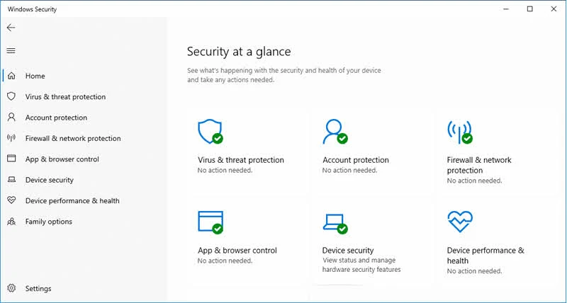 Windows 10 (19H1) to include Protection History experience, Tamper Protection feature