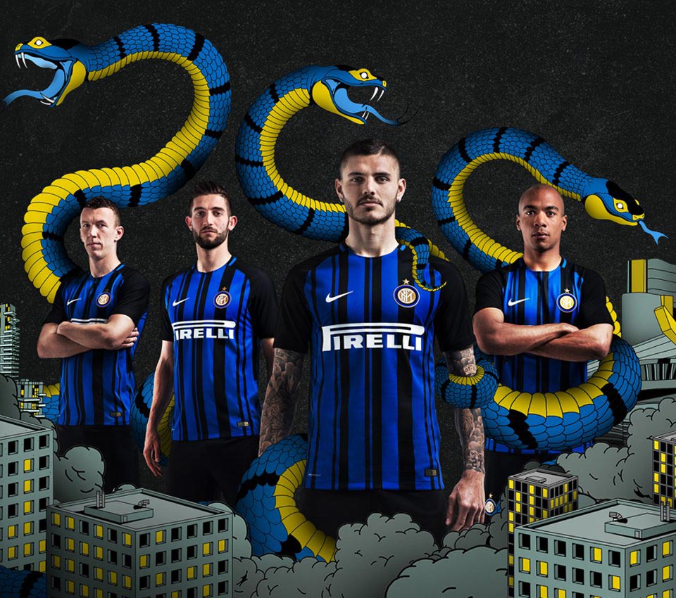 ¿Les gusta el nuevo uniforme de local del Inter de Milán?