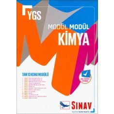 Sınav YGS Modül Modül Kimya Konu Anlatımlı (2017) Sınav YGS Modül Modül Kimya Konu Anlatımlı (2017)