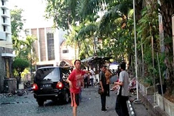 Menyebar, Video Ledakan Bom di Gereja Katolik Santa Maria Tak Bercela Surabaya 