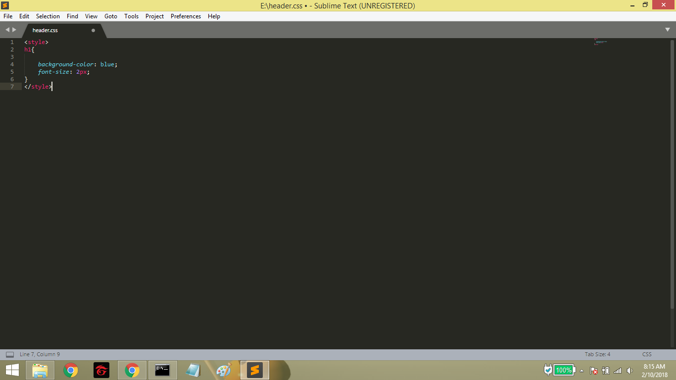 Div text colour
