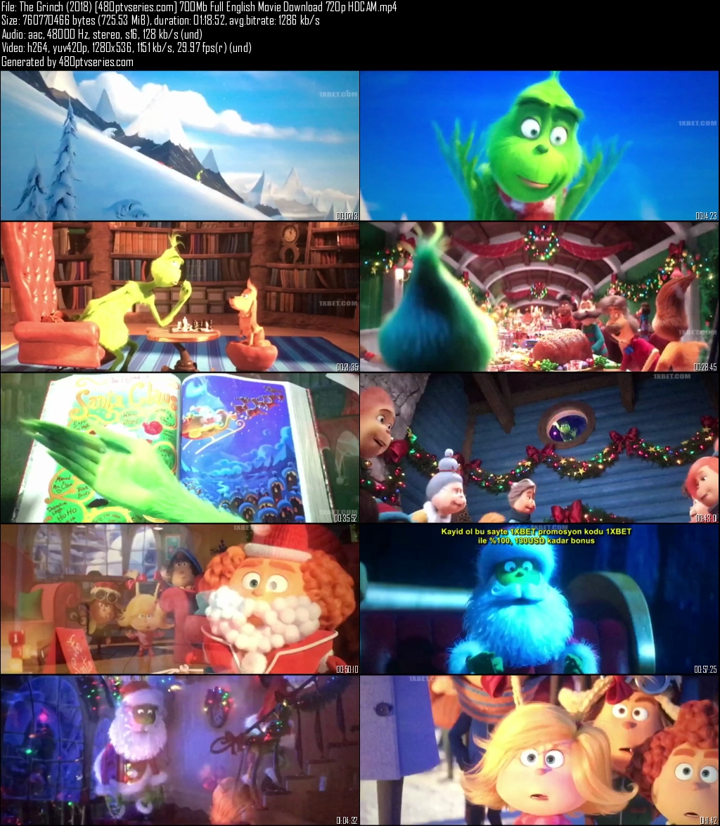 The Grinch 2018 Dvdrip About Townsville