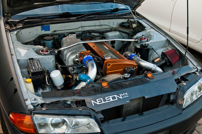Nissan RB20DET Engine Upgraded Turbo