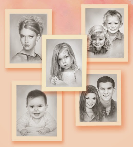 talleracuarela.com, los retratos como regalo