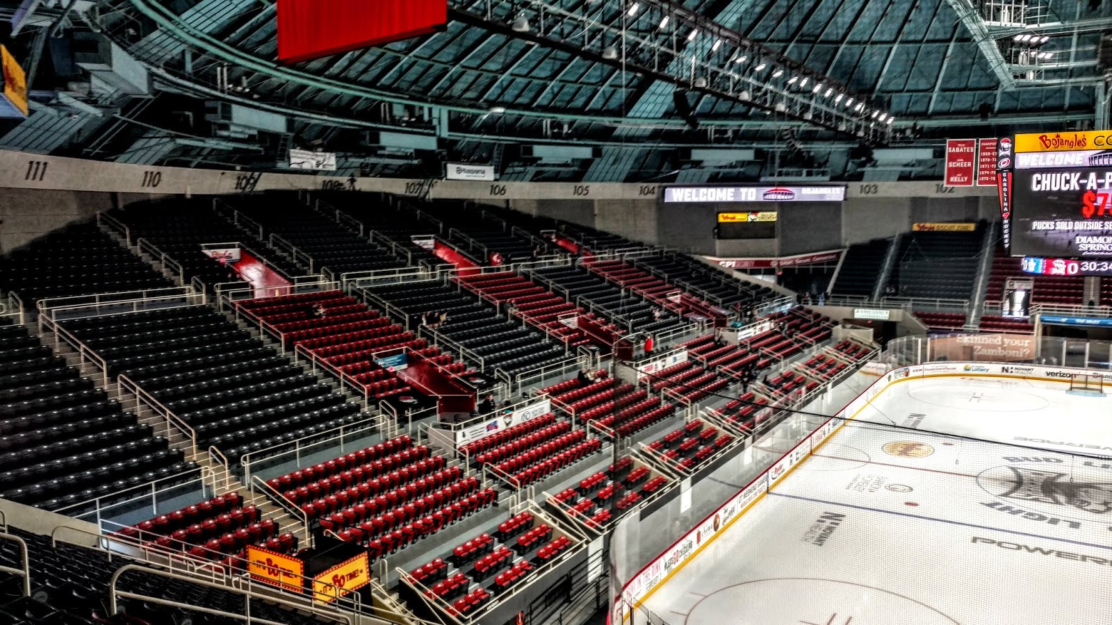 Weather forces AHL's Charlotte Checkers to play game in empty
