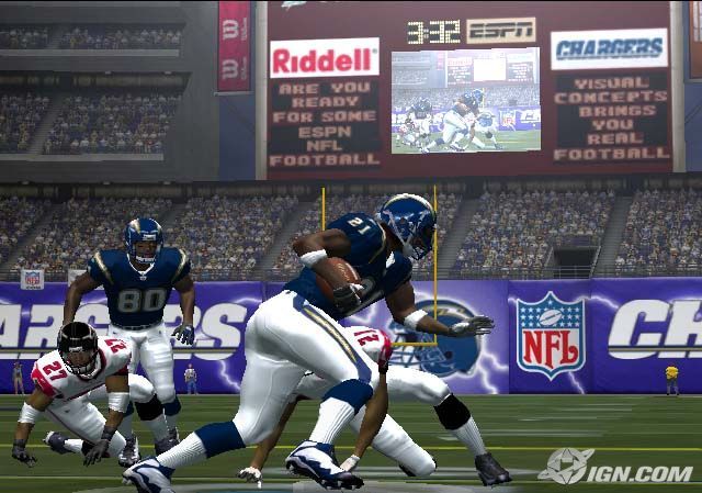 ESPN NFL 2K5 offers a feature-rich and responsive online football game. 