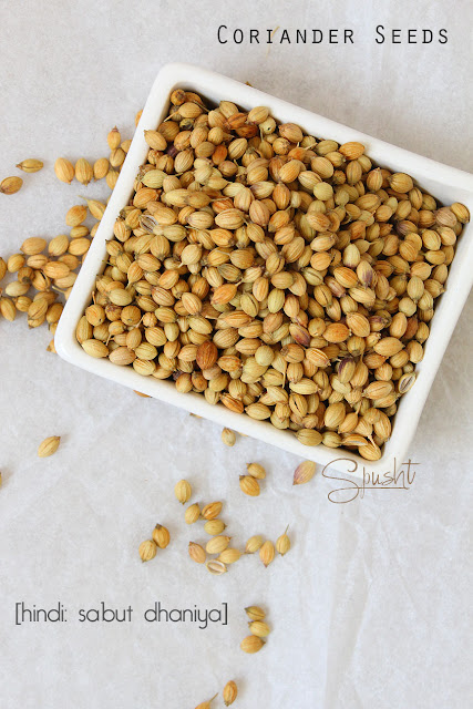 Spusht | Indian Pantry Essentials | Coriander Seeds| Hindi: Sabut Dhaniya
