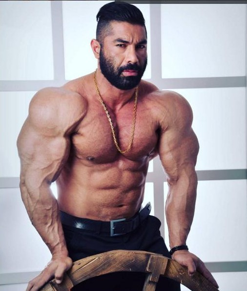 world bodybuilders pictures: persian muscles builder Ali Janalipor