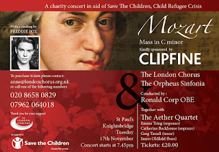 Mozart in aid of Save the Children