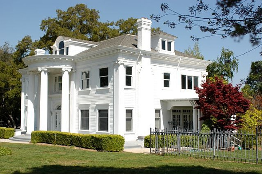 Eileen's Home Design The Saratoga White House Located in Saratoga, CA
