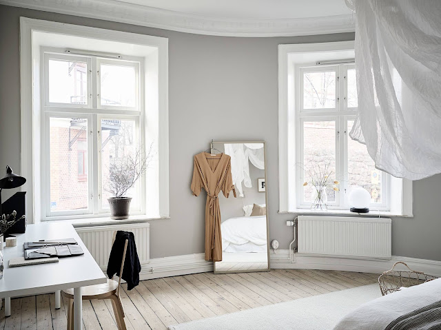 A relaxing apartment with a soft look