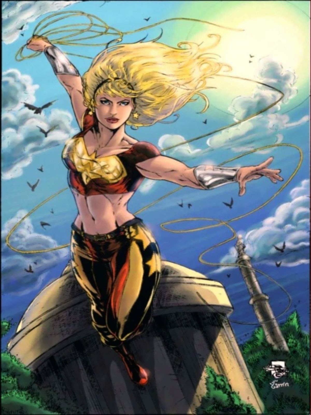 El Universo De Dc Comics [biografías] Cassandra Sandsmark Wonder Girl 2ª Chica Maravilla