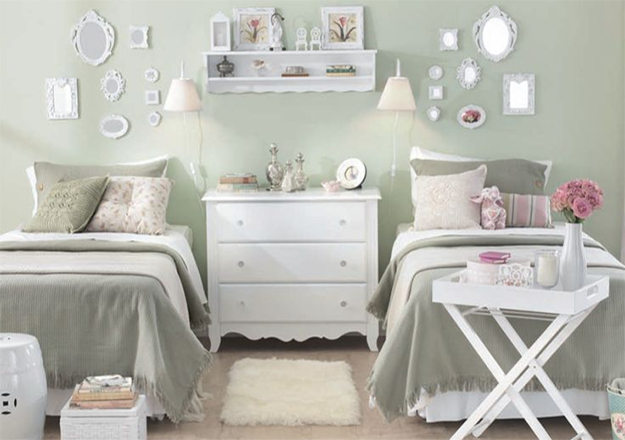 Decoração para quem divide o quarto