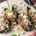 Stuffed Poblano Peppers with Black Beans and Cheese Recipes