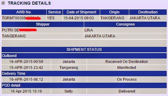 Arti Kode Status Cek Resi JNE Tracking - Lingkar Merah Com