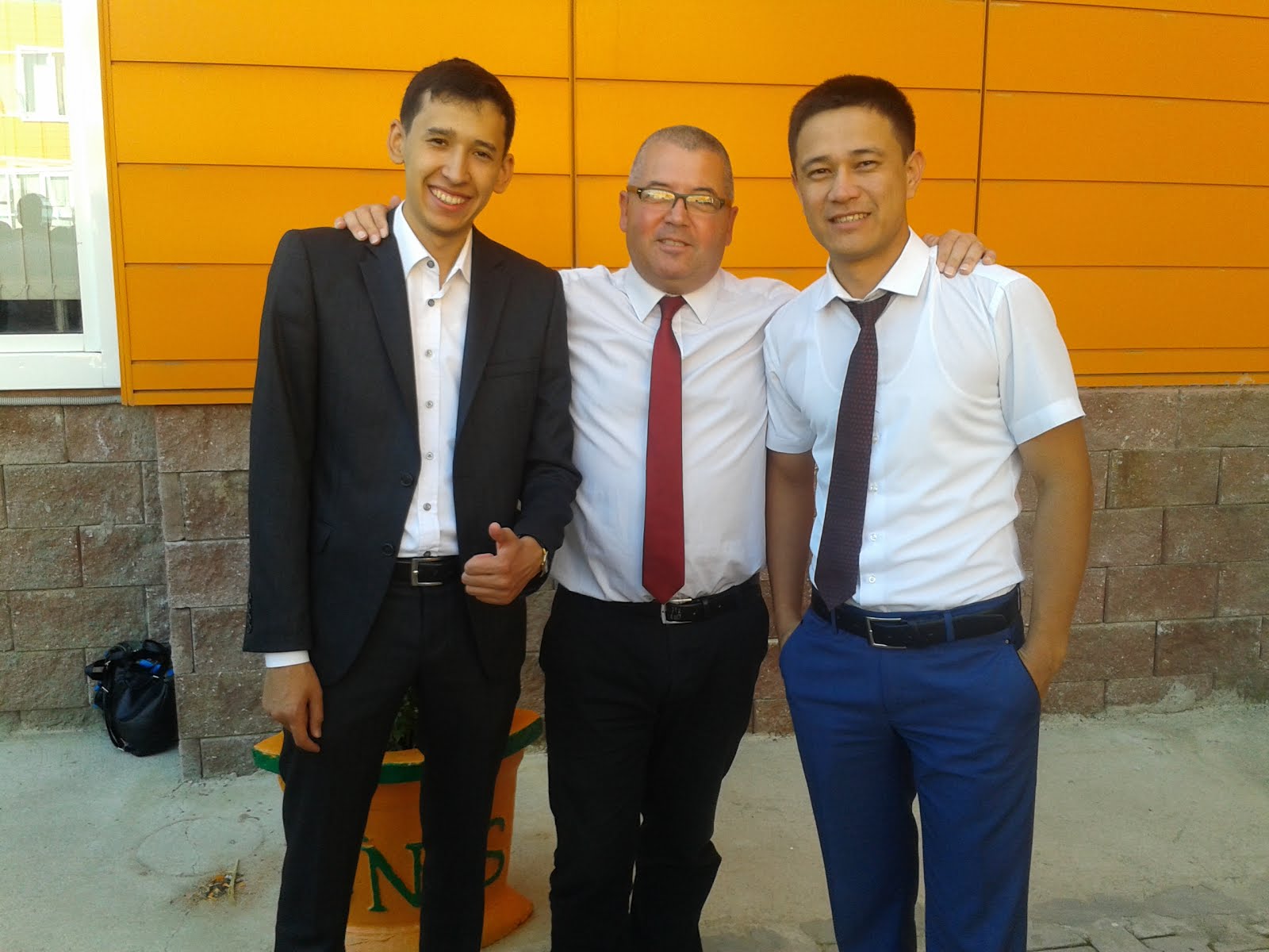 NIS school colleagues, Kazakhstan 2015-17