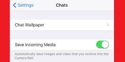منع ظهور صور WhatsApp في معرض الهاتف الخاص بك