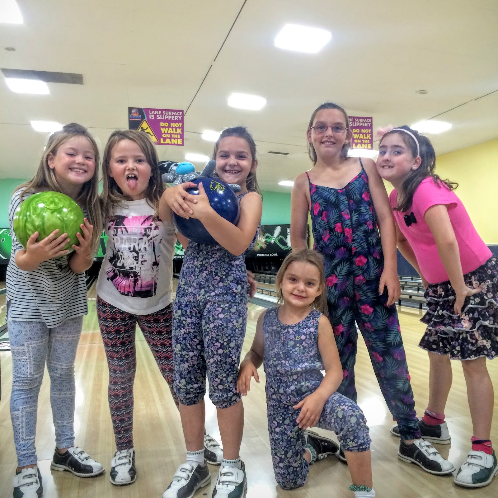 , Caitlyn Turns 8!  A Bowling and Pizza Party