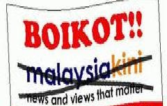 Kami Boikot Malaysia Kini