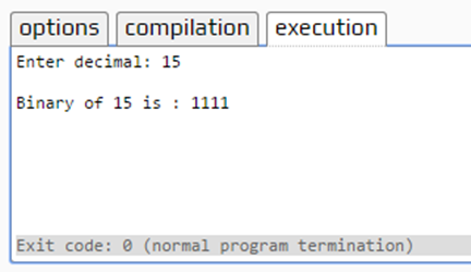 Programming Skills: Write a Program that inputs a decimal number and ...