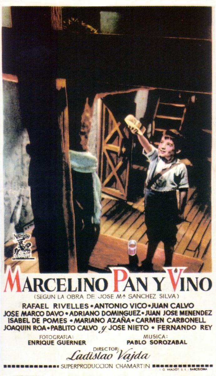 Películas y adopción Marcelino, pan y vino (1954)