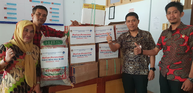Staf Kominfo Wajo Urungan Bantu Korban Gempa dan Tsunami Sulteng