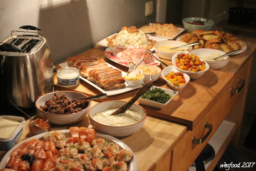 WesFood - Herr Westerhausen kocht ...: Heiligabend-Büffet 2017