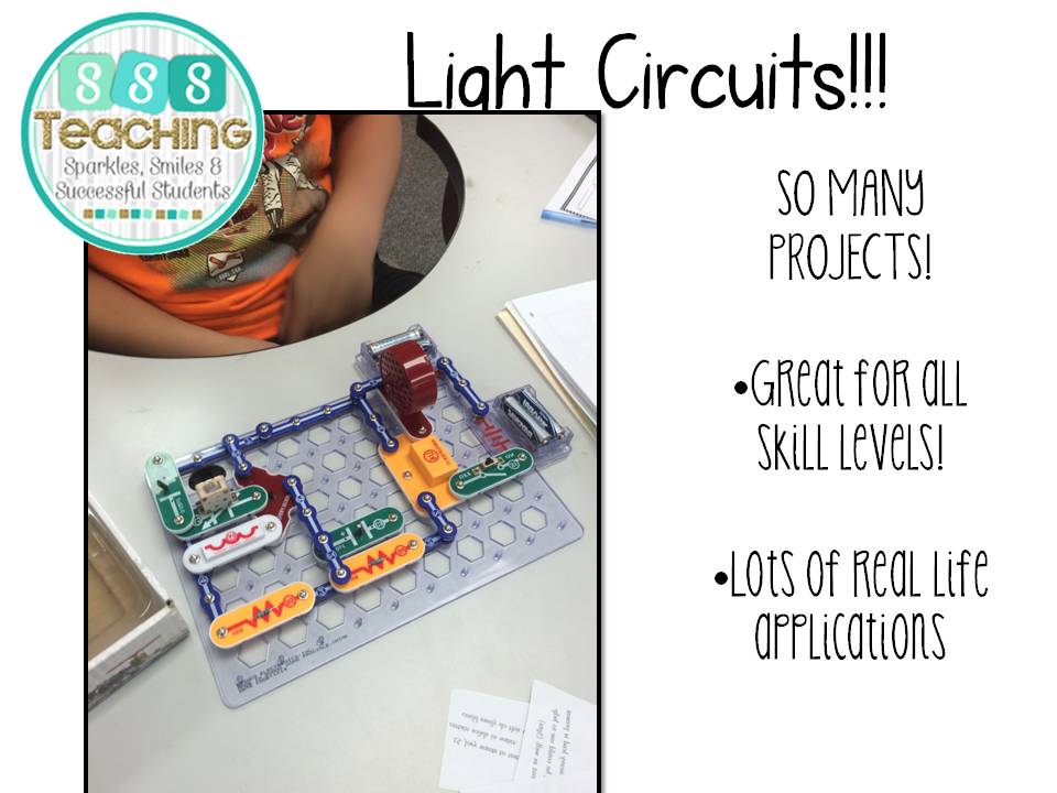 10 Easy Stations for Building Circuits! SSSTeaching