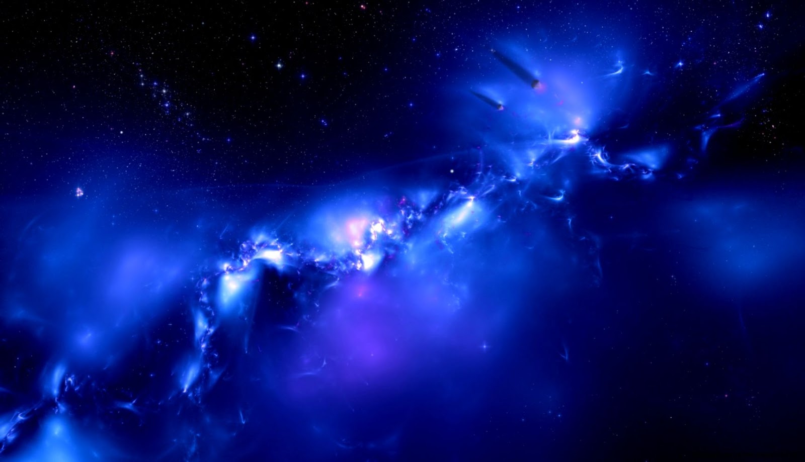 Blue Galaxy Planets