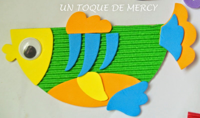 UN TOQUE DE MERCY: TRABAJOS MANUALES PARA QUE HAGAN LOS NINOS