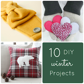 The Upstairs Crafter: Good Ideas - 10 DIY Winter Projects