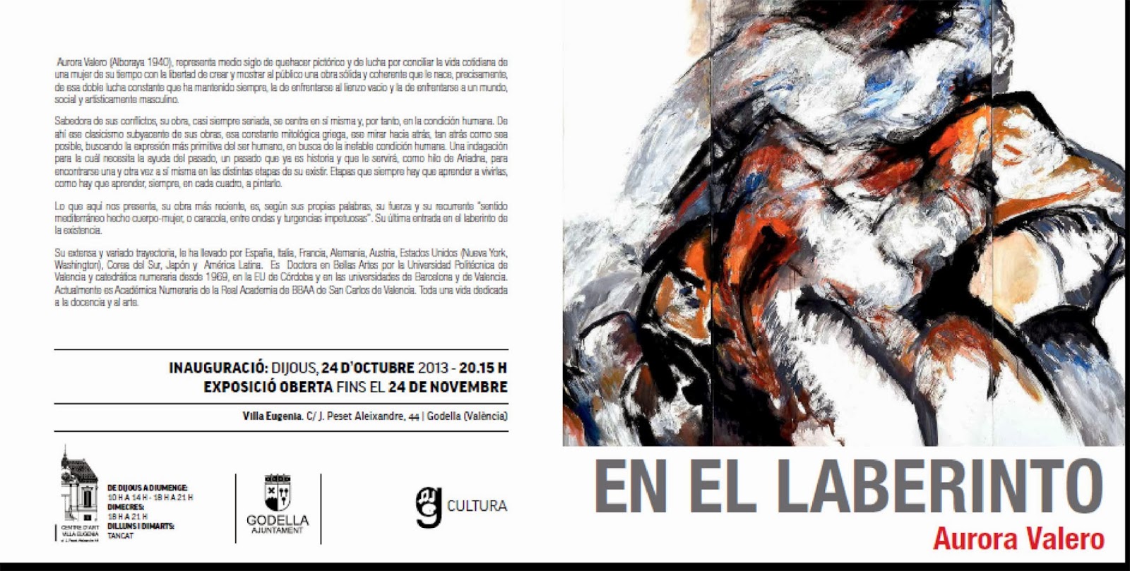 La cuadratura de la canica Art Magazine Exposición Godella Aurora Valero