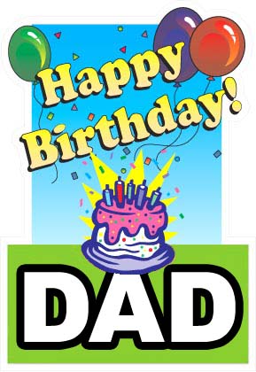 happy birthday dad from all of us