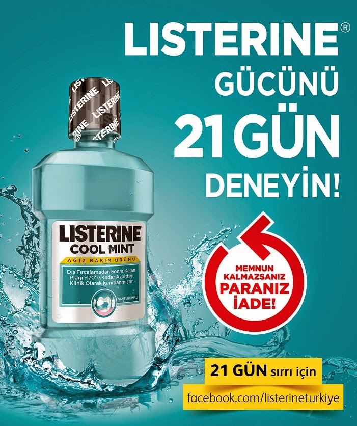 Modaya Dair ♥ Listerine gücünü 21 gün deneyin!