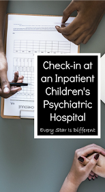 Check-in at an Inpatient Children's Psychiatric Hospital