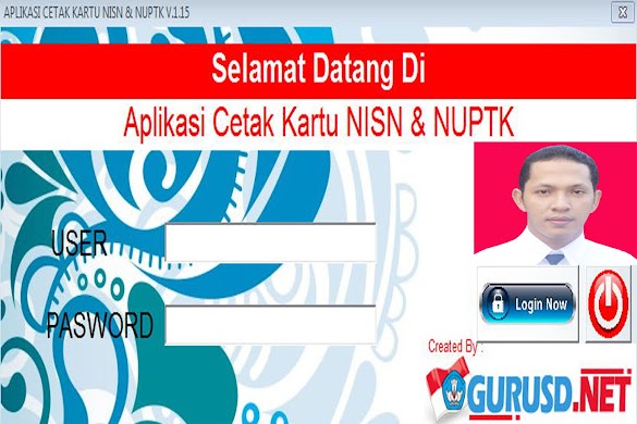 Aplikasi Cetak Kartu Nuptk Dan Nisn Terbaru Rujukan Sekolah Kita