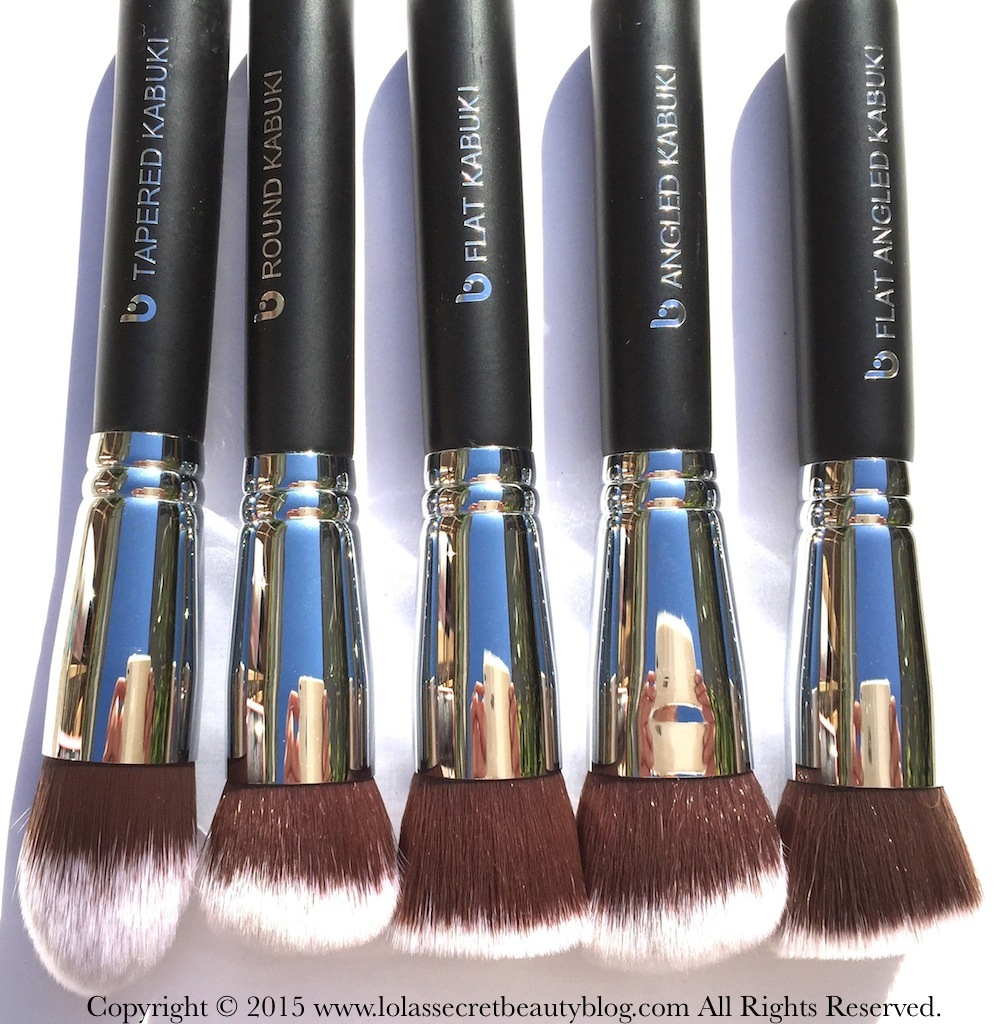 lola's secret beauty blog Beauty Junkees 5 Piece Large Kabuki Brush