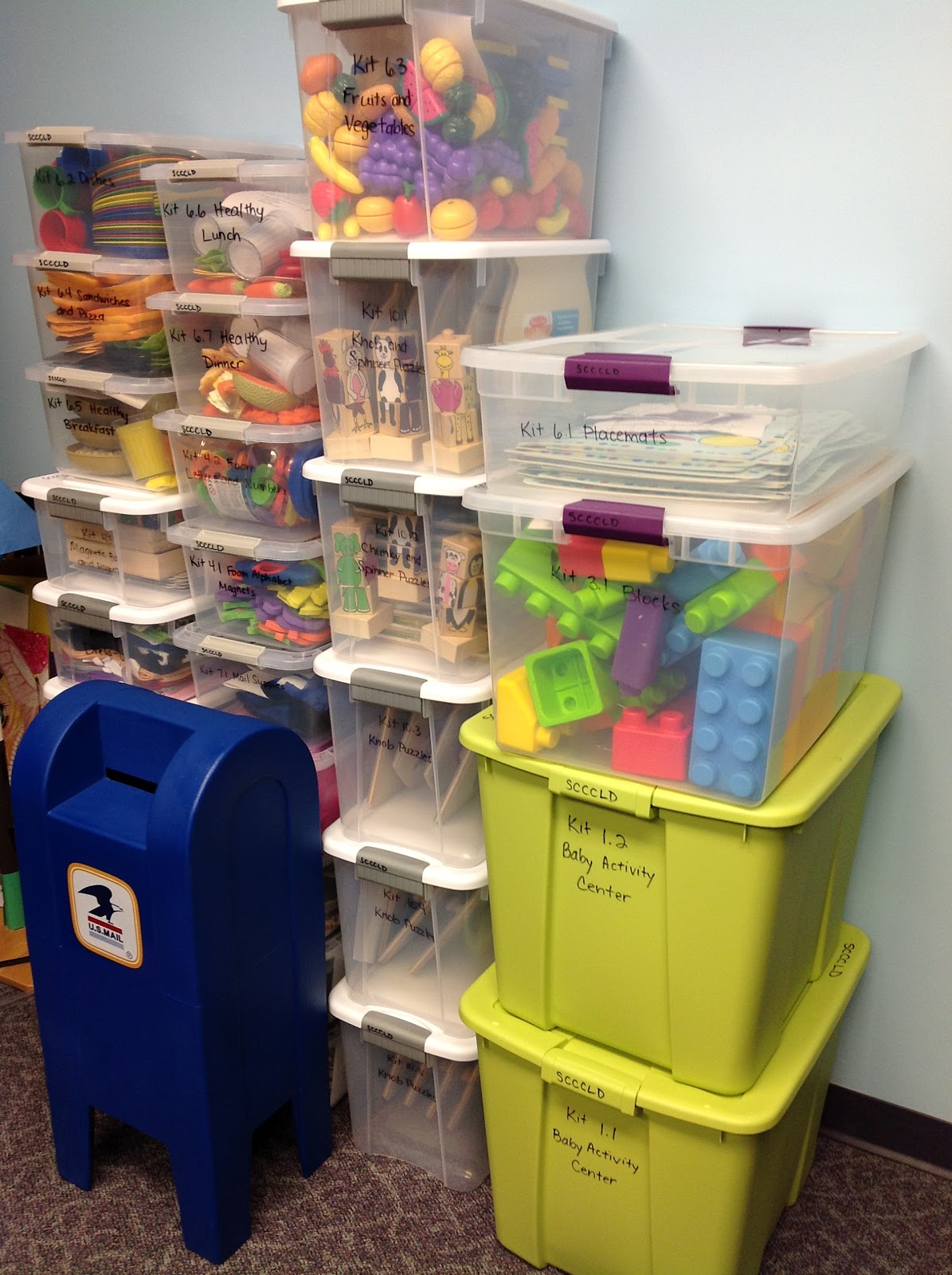 The Show Me Librarian Early Literacy Play Kits Adding more play to