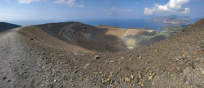 Views of the Gran Cratere of Vulcano