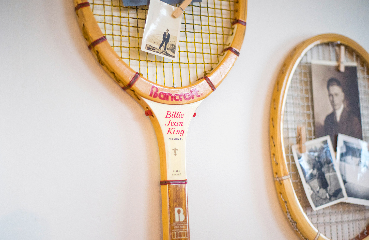 Keep Smiling Tennis Racket Picture Frame DIY