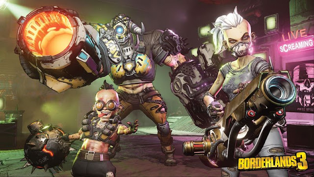  اطلاق لعبة Borderlands 3 مع عرض تشويقي لاسلوب اللعب-  exclusive to the Epic Store on PC