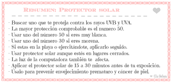 usa protector solar