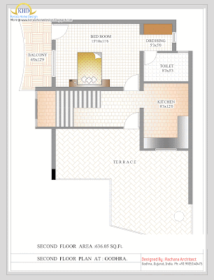 Second Floor Plan - 248 Sq M (2670 Sq. Ft.)