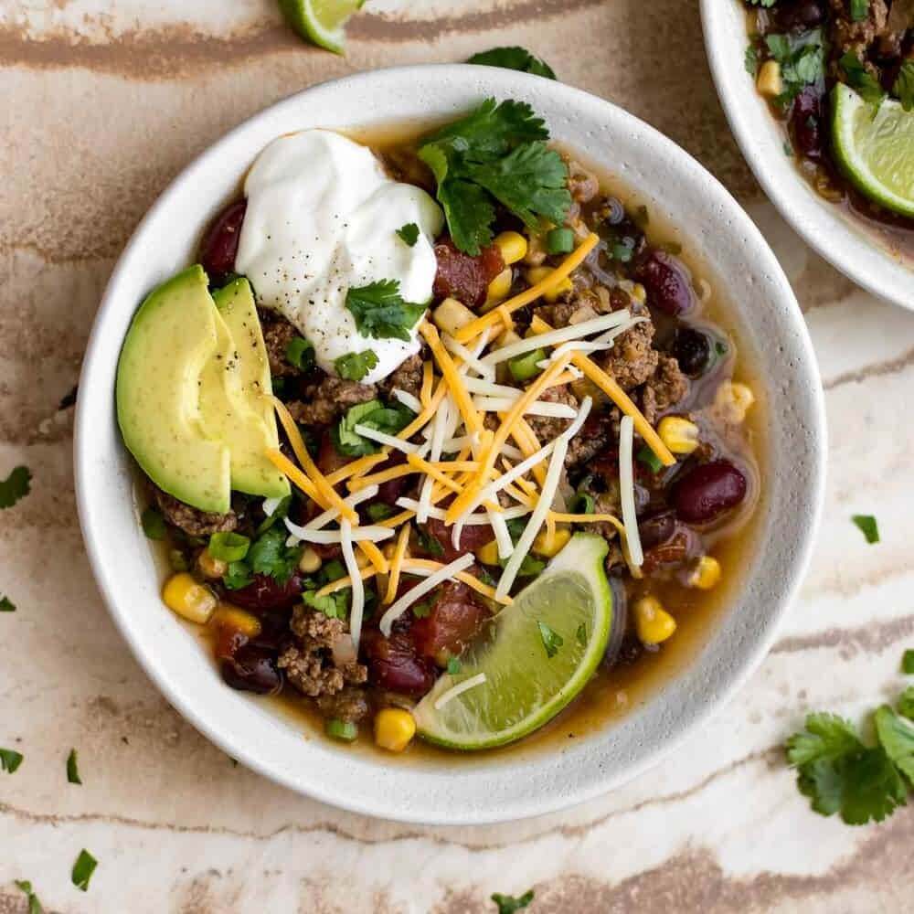 Weight Watchers Taco Soup Foodie New Food Pyramid Guide